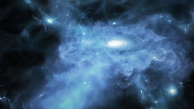 How galaxies grew in the early Universe