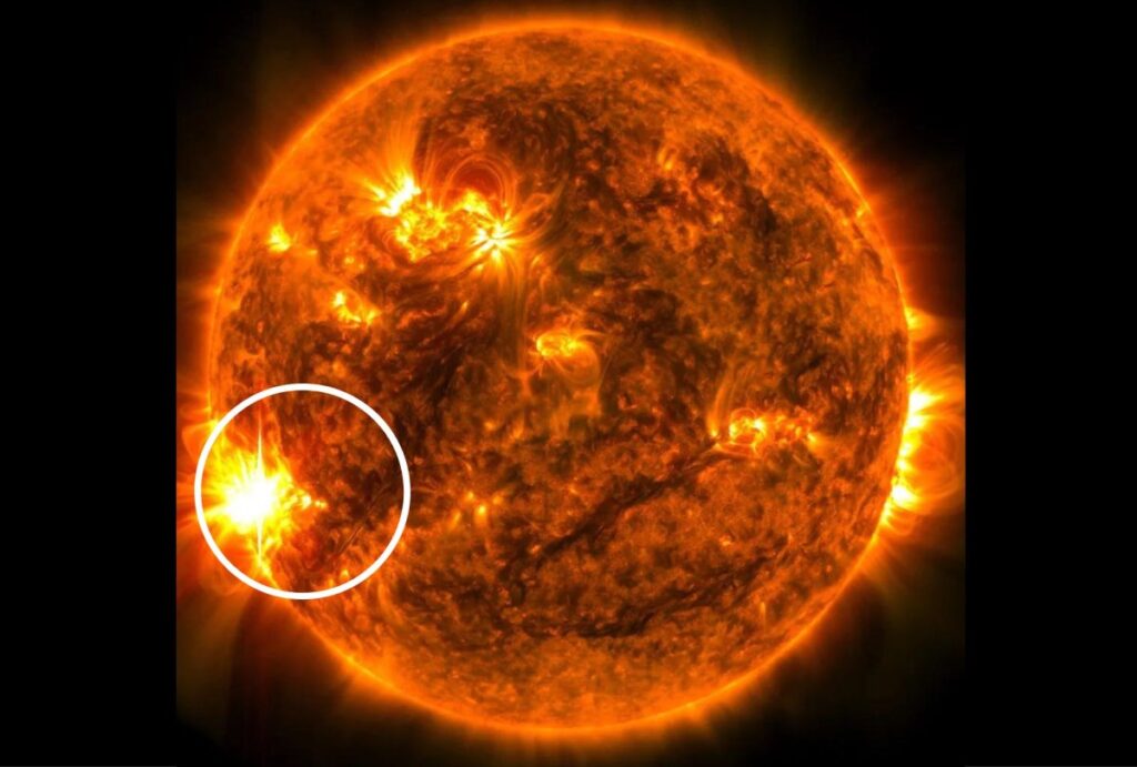 solar flare nasa