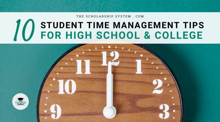 How to Manage Time in High School