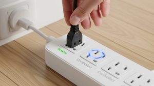 Using smart power strips is one of the easiest energy efficient home upgrades to stop vampire power.