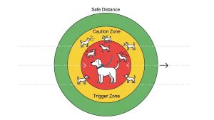 Understanding distance thresholds is the foundation of successful leash reactivity training.