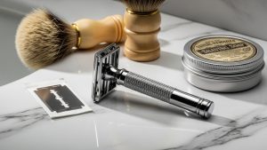 Switching to a safety razor is one of the most cost-effective zero waste bathroom swaps.