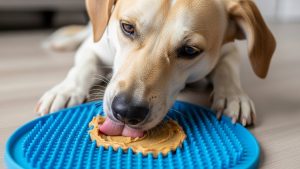 Lick mats utilize natural soothing behaviors, a key component of DIY dog enrichment ideas.