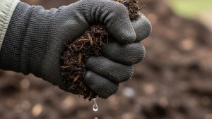 The squeeze test is a vital diagnostic tool when learning composting for beginners.