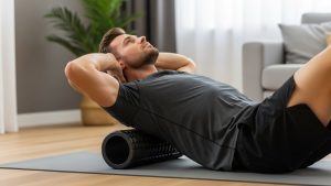 Thoracic extension exercises are crucial for reversing the curvature associated with how to fix tech neck.