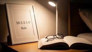 The 10-3-2-1-0 rule provides a structured approach on how to fix your sleep schedule.