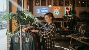 Thrifting allows you to build a wardrobe affordably while figuring out how to quit fast fashion.