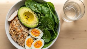 Choosing nutrient-dense foods to break your fast maximizes the benefits of the intermittent fasting 16/8 guide.