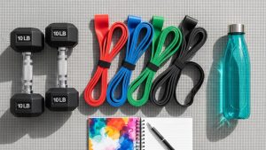 Simple equipment is all you need to start strength training for beginners at home.