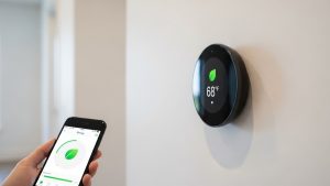 Installing a smart thermostat is one of the most effective energy efficient home upgrades.